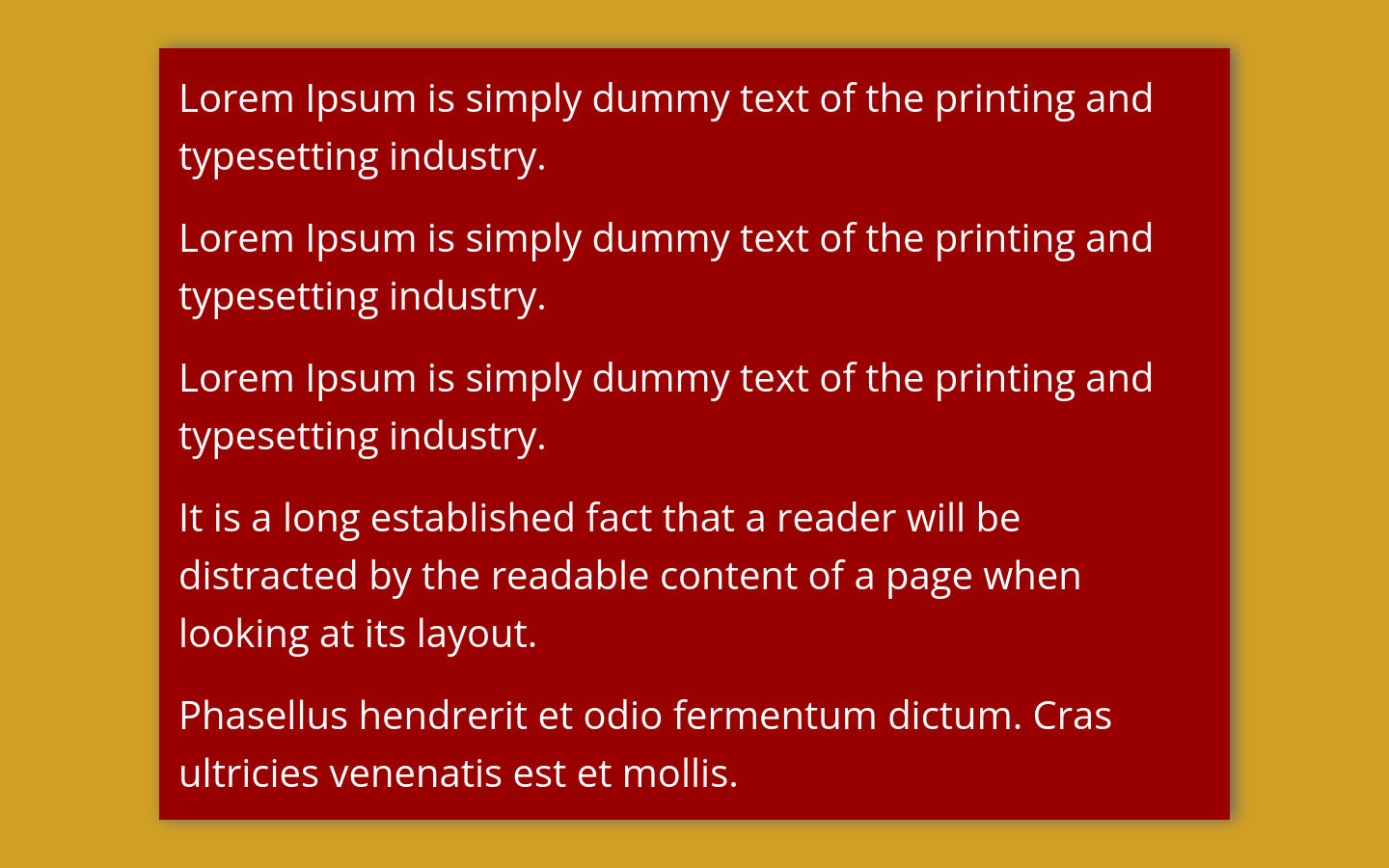 4. Textová nabídka